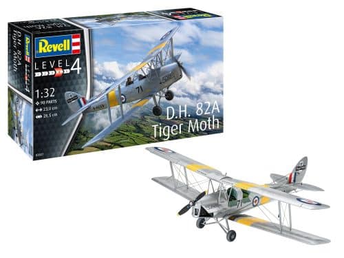 Revell 03827 D.H. 82A Tiger Moth