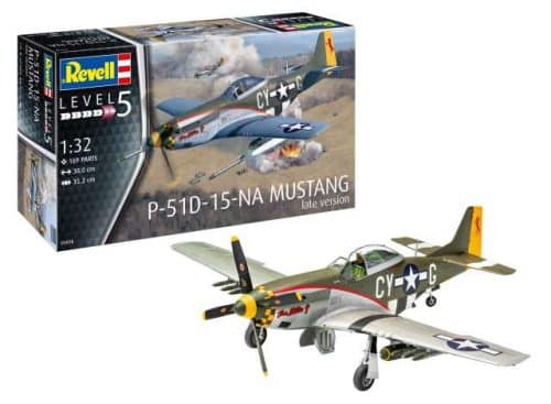 Revell 03838 P-51D-15-NA MUSTANG late version