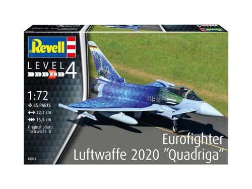 Revell 03843 Erofighter Luftwaffe 2020 Quadriga