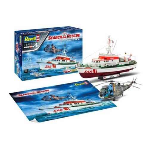 Revell 05683 DGZRS Berlin & Sea King "Good Bye Set"