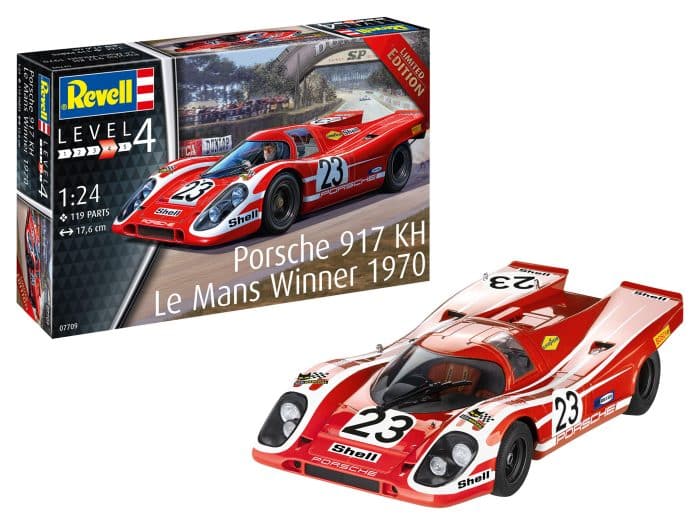 Revell 07709 Porsche 917 KH Le Mans Winner 1970