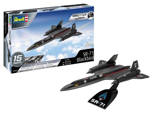 Revell 63652 SR-71 Blackbird Model Set Easy Click Incl Lijm Verf Kwast