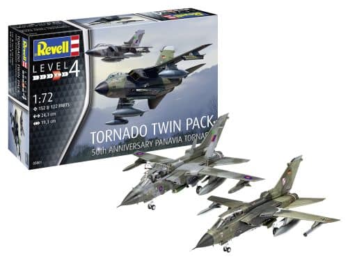 Revell 63801 Tornado Twin pack incl lijm verf kwastje