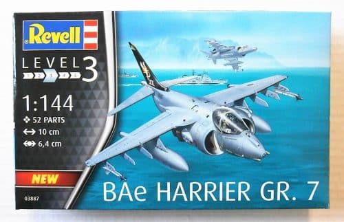 Revell 63887 BAe harrier GR7 incl lijm verf kwastje