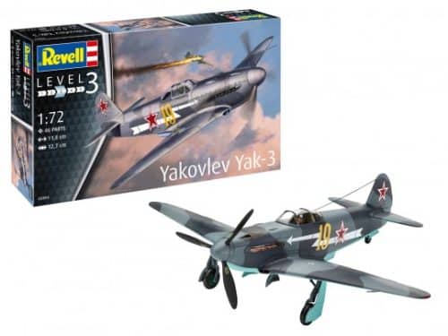 Revell 63894 Yakovlev Yak-3 incl lijm verf kwastje