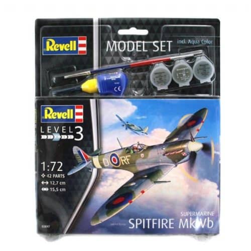 Revell 63897 Supermarine Spitfire Mk.Vb incl lijm verf kwastje