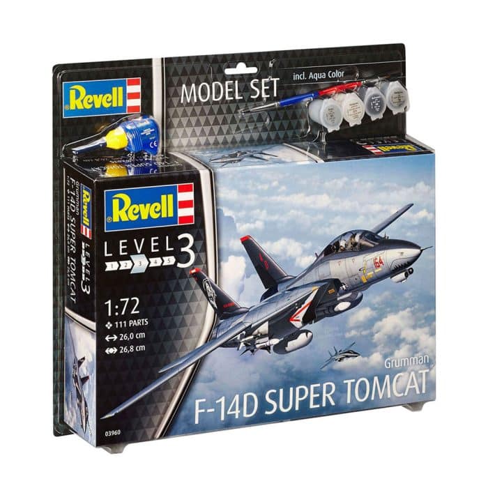 Revell 63960 F14D Super Tomcat incl lijm verf kwastje