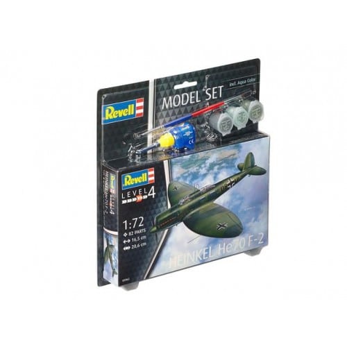 Revell 63962 Heinkel HE 70 F2 incl lijm verf kwastje