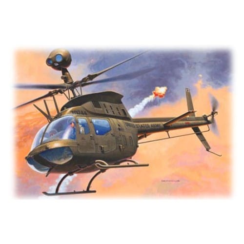 Revell 64938 Bell OH 58 d Kiowa incl lijm verf kwastje