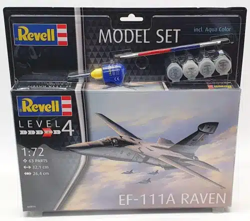 Revell 64974 EF-111A Raven incl lijm verf kwastje