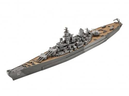 Revell 65183 Battleschip USS New Jersey incl lijm verf kwastje