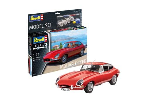 Revell 67668 Jaguar E-Type incl lijm verf kwastje