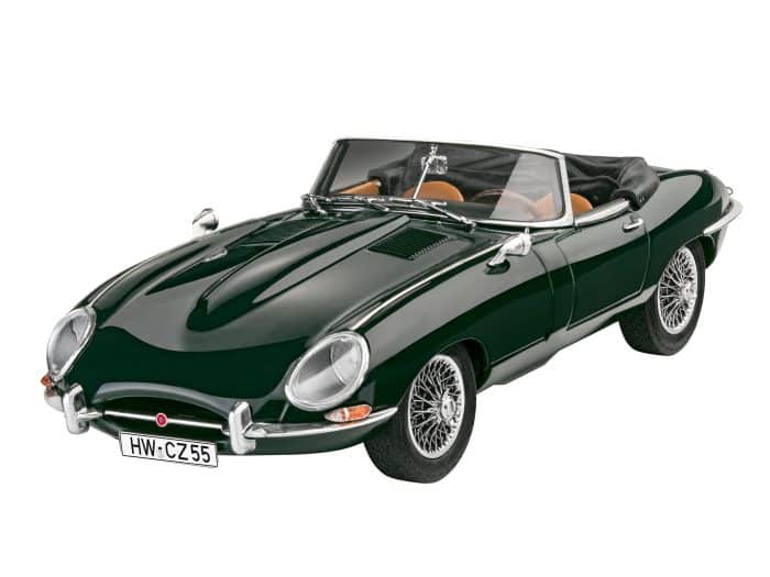 Revell 67687 Jaguar E-Type Roadster incl lijm verf kwastje