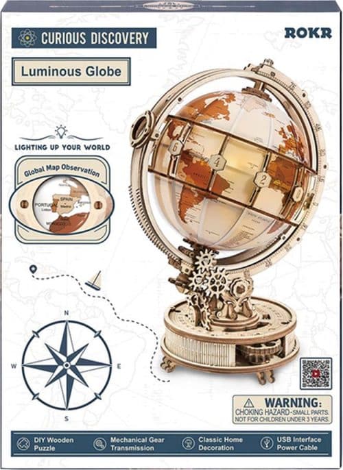 Robotime ST003 Rokr Curious Discovery Luminous Globe