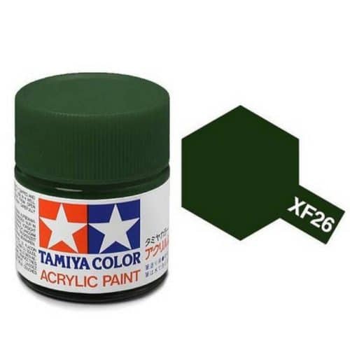 Tamiya 18326 Verf XF26 Donker Groen mat