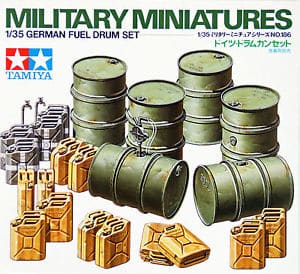 tamiya 35186 german fuel drum set