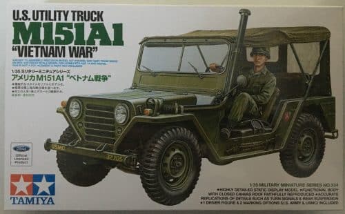 tamiya 35334 M151A1 Transporter Vietnam