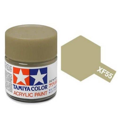 Tamiya 81355 Verf XF55 Licht Bruin mat