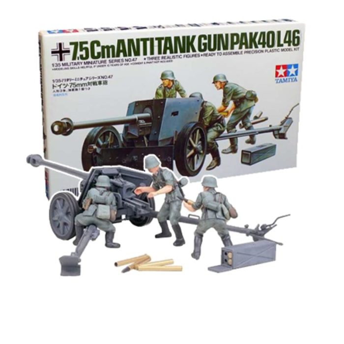 tamiya35047 PAK 7,5 Kanone 40/ L46