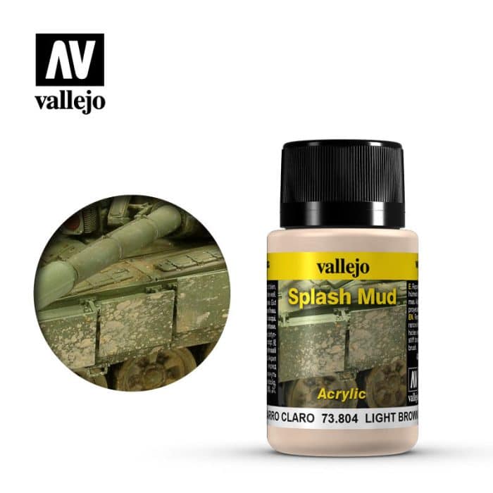 Vallejo 73804 Light Brown Splash Mud