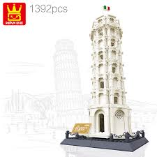 Wange 8012 Toren van Pisa Blocks