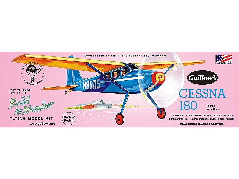 guillows 601 CESSNA 180 Kit 601 Spandwijte: 50cm