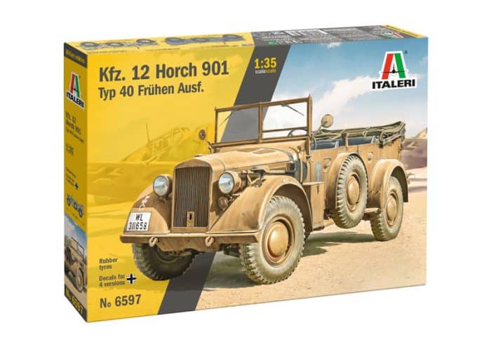 Italeri 6597 Kfz. 12 Horch 901 typ 40 fruhen ausf