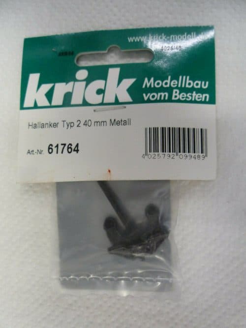 Krick 61764 metaal HALLANKER TYP 2 40mm oud nummer robbe 1306