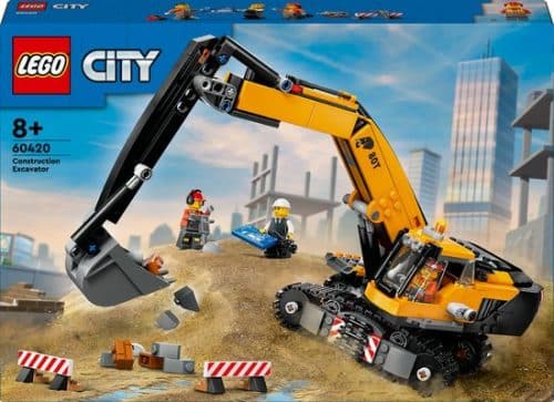 Lego 60420 City Gele graafmachine speelgoedset