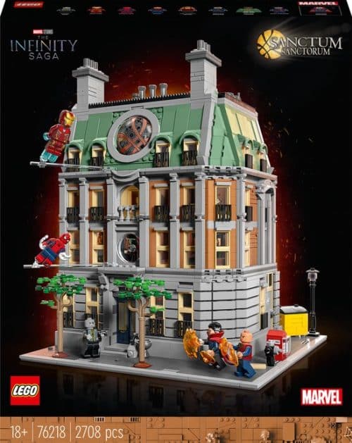 Lego 76218 Marvel Sanctum Sanctorum Collectible met Iron Man en Doctor Strange minifiguren