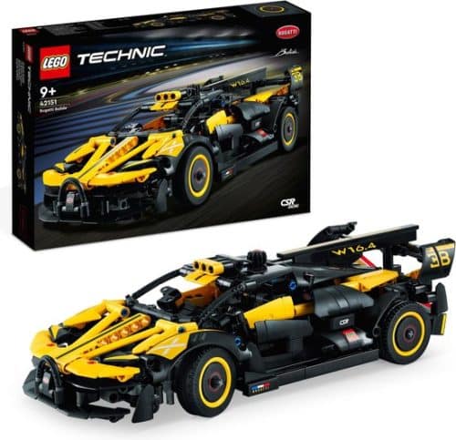 LEGO Technic 42151 Bugatti Bolide Sportwagen voor kinderen