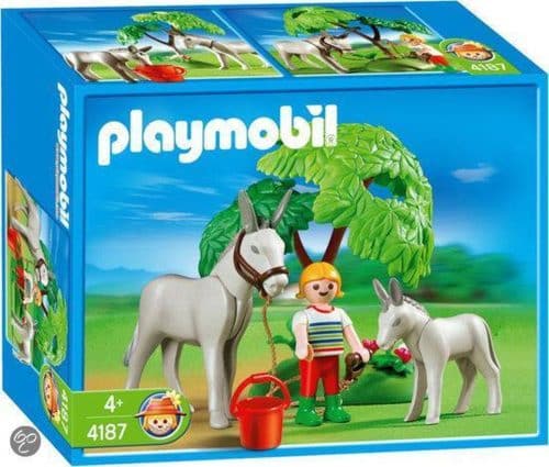 Playmobil 4187 Ezel met veulen