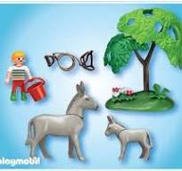 Playmobil 4187 Ezel met veulen