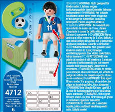 Playmobil 4712 Voetbalspeler Italie