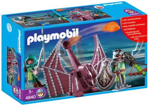 Playmobil 4840 Groene Drakenridders met katapult