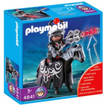 Playmobil 4841 Zwarte drakenridder met led verlichte lans