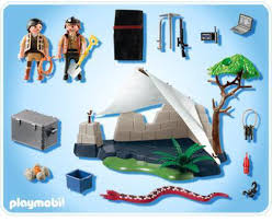 Playmobil 4843 Uitvalsbasis van de schattenjagers