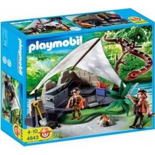 Playmobil 4843 Uitvalsbasis van de schattenjagers