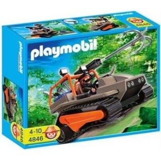 Playmobil 4846 Rupsvoertuig met schattenjager