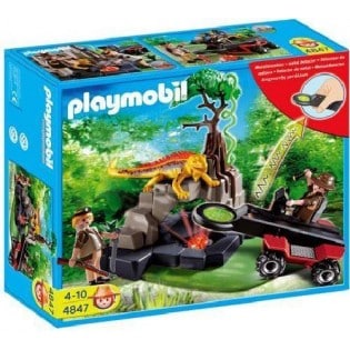 Playmobil 4847 Schattenjager met kristaldetector