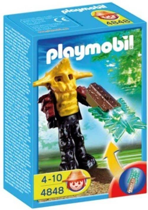 Playmobil 4848 Tempelwachter met Groen Lichtgevend Wapen