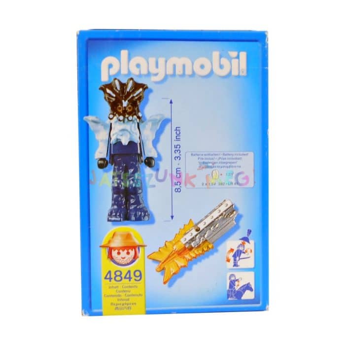 Playmobil 4849 Templewachter met Oranje Lichtgevend Wapen