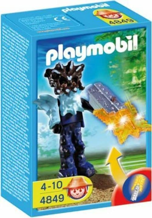 Playmobil 4849 Templewachter met Oranje Lichtgevend Wapen