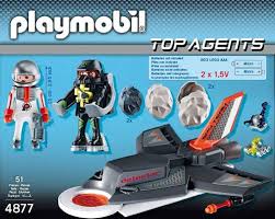 Playmobil 4877 Agents detectorjet