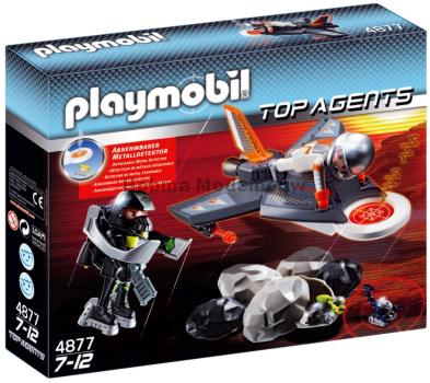 Playmobil 4877 Agents detectorjet