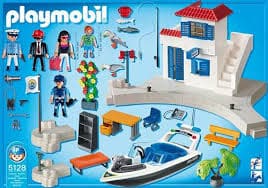 Playmobil 5128 Havenpolitie met speedboot