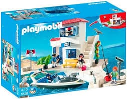 Playmobil 5128 Havenpolitie met speedboot