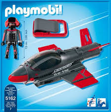 Playmobil 5162 Click & Go Shark Jet