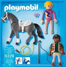 Playmobil 5229 Acrobate te paard met trainer