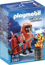 Playmobil 5367 Brandweerman met gaspak